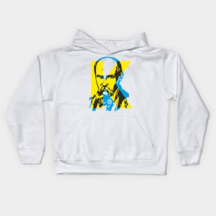 Kobzar Courage (Taras Shevchenko) Kids Hoodie